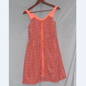 Summer Dress - Orange/Peach